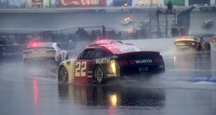 Xfinity Series playoff race at Charlotte Roval red-flagged due to weather